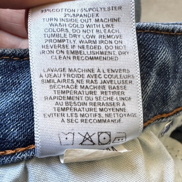 Vigoss Ace Straight Leg Women’s Jeans Size 30 Distressed - Picture 5 of 13